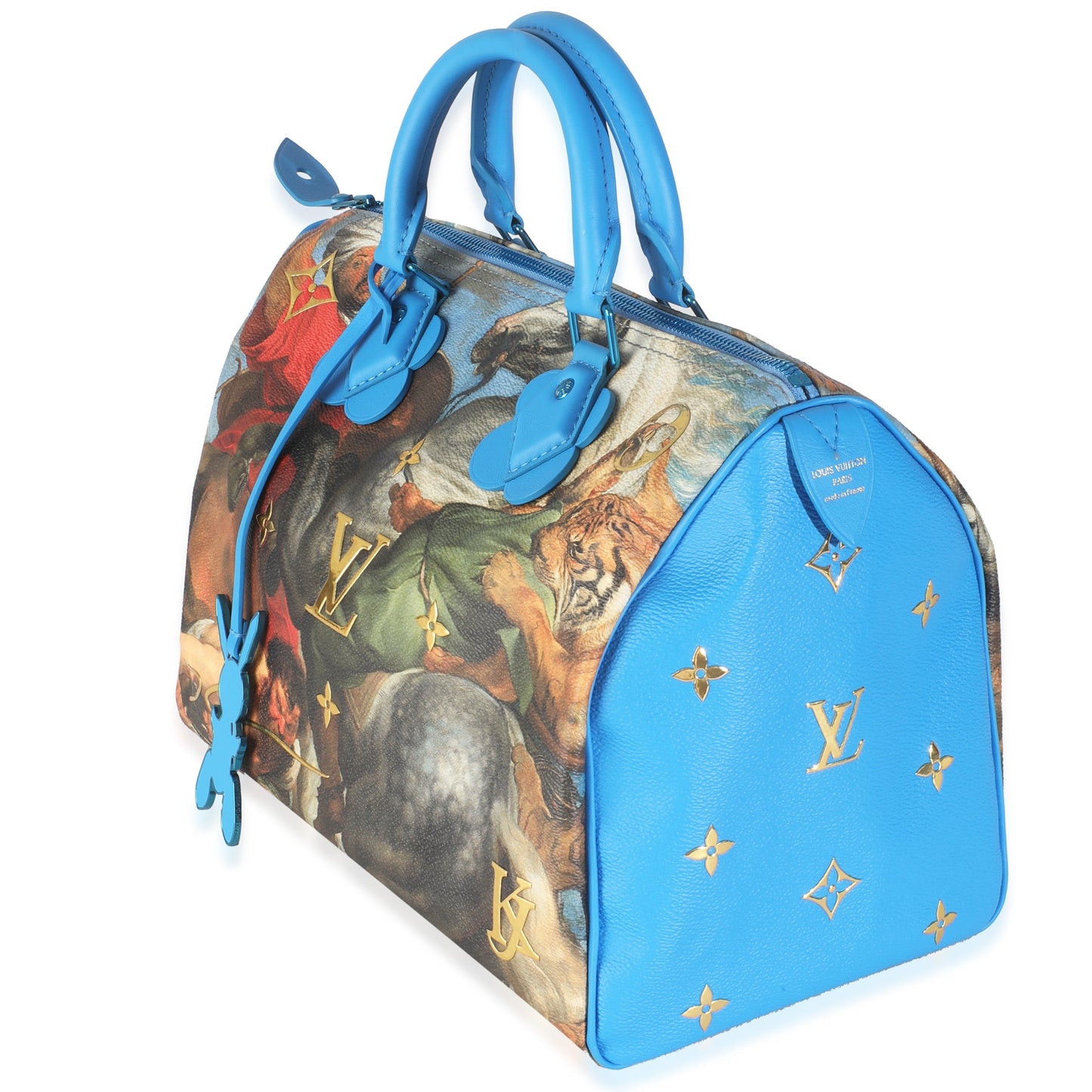Louis Vuitton x Jeff Koons Masters Collection Canvas Multicolor Speedy Handbag
