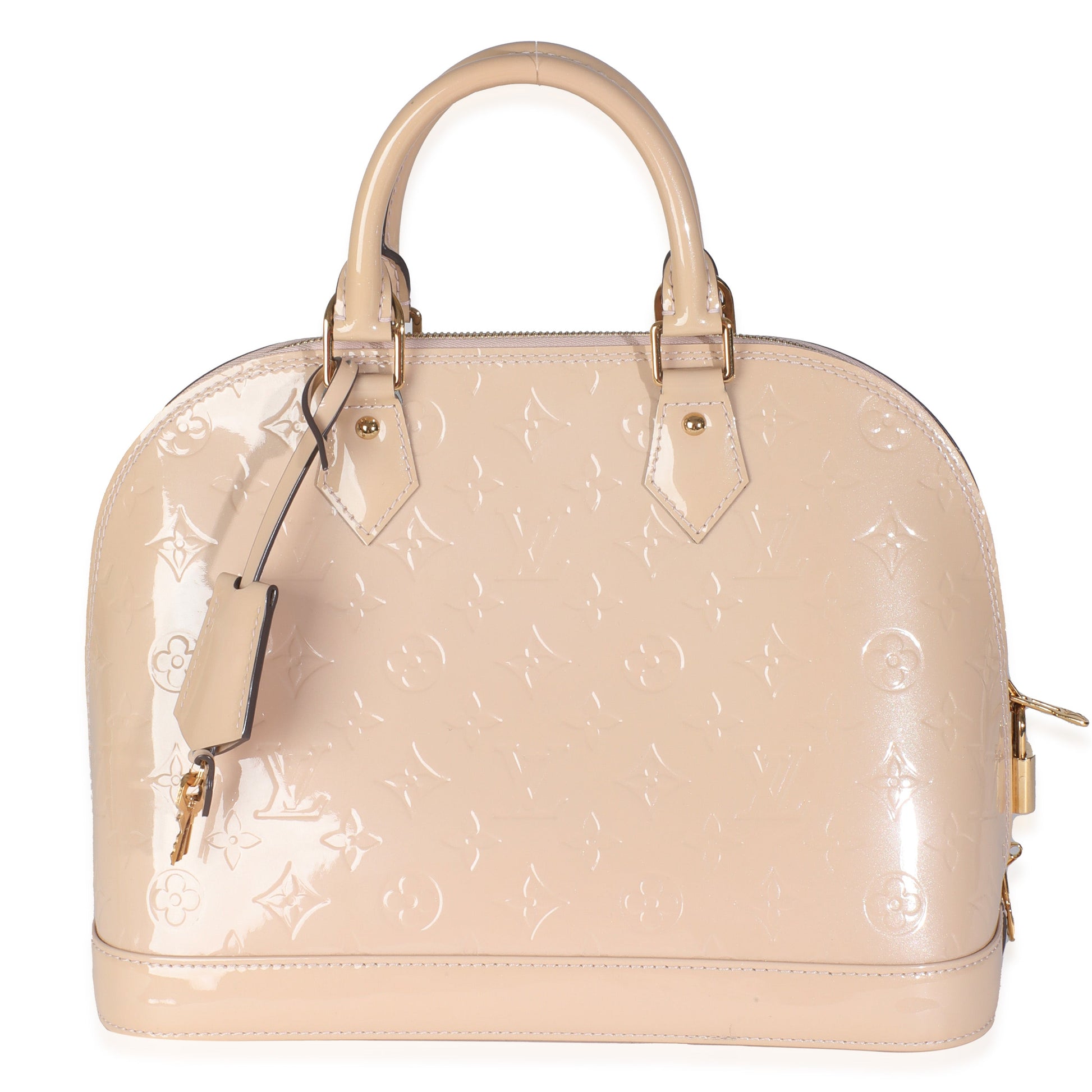 Louis Vuitton Dune Vernis Alma PM Monogram Handbag