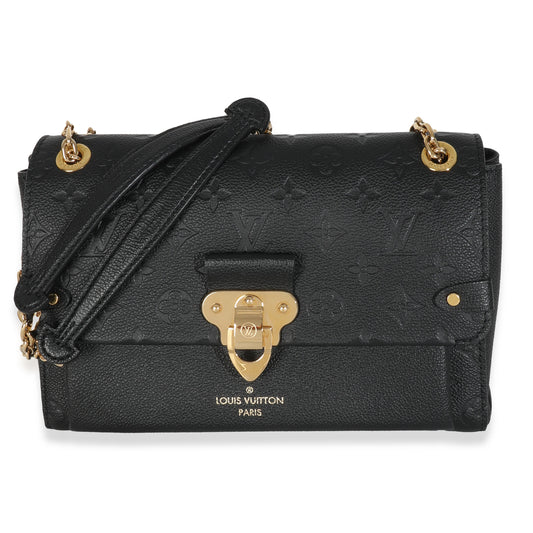 Louis Vuitton Empreinte Vavin PM Monogram Black Handbag