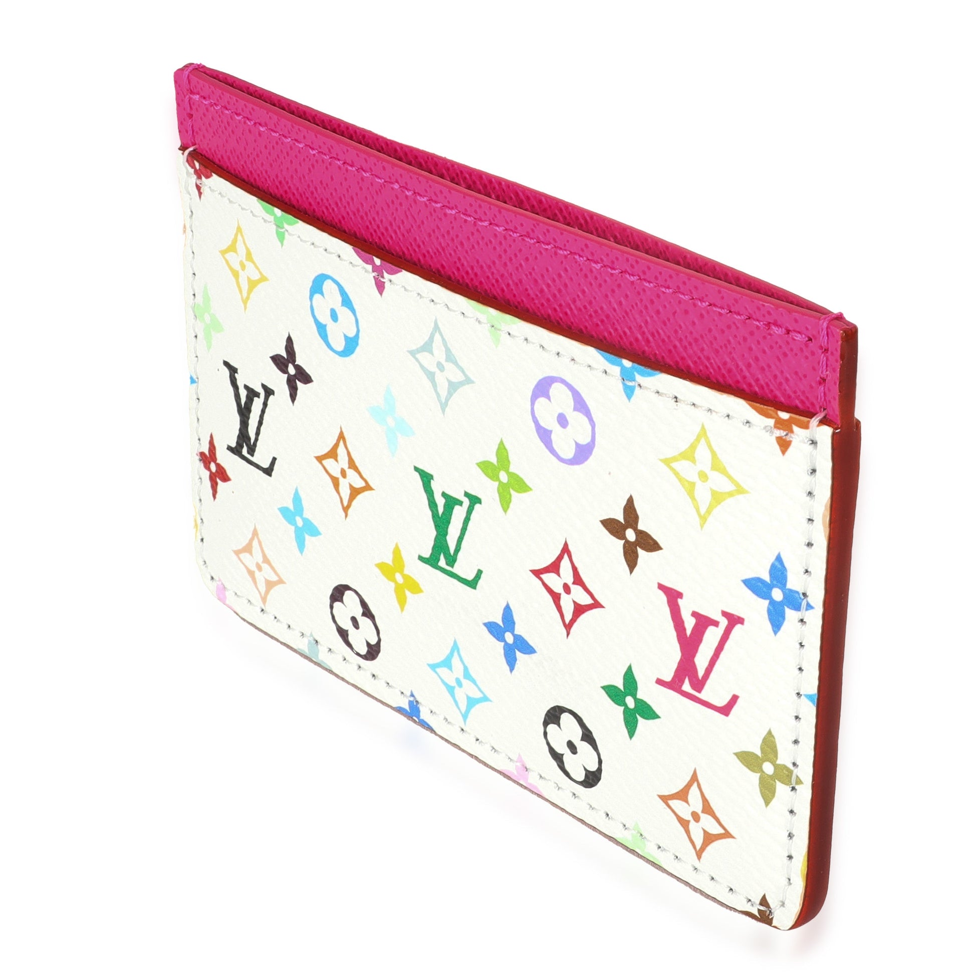 Louis Vuitton x TM Kawaii Holder Monogram Canvas Pink Multicolor Wallet Case