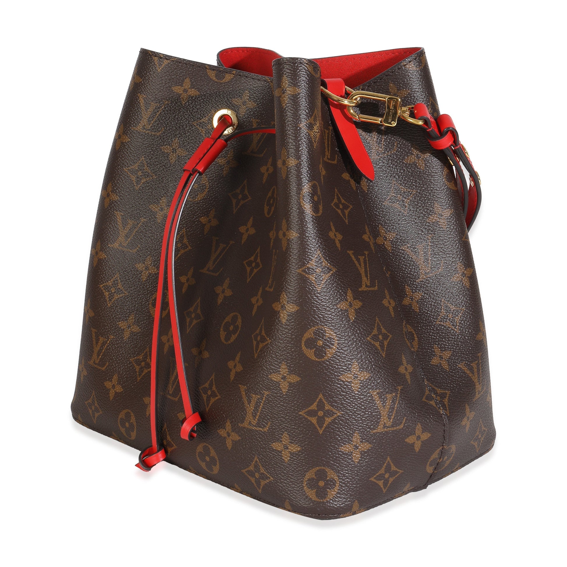 Louis Vuitton Poppy NeoNoe MM Monogram Canvas Handbag