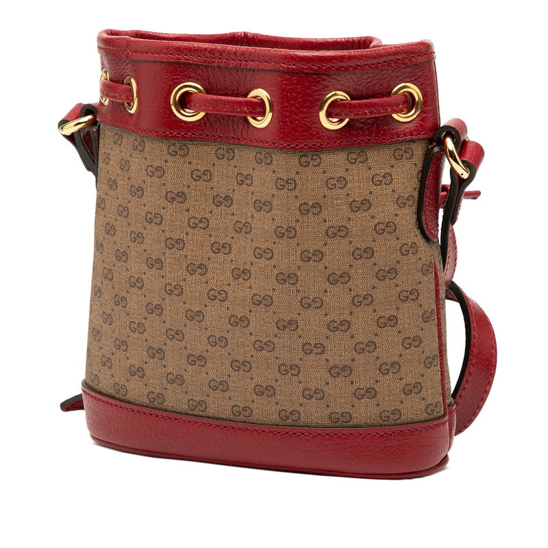 Gucci Doraemon Micro Supreme Pvc Bag Bucket Bucket Bag