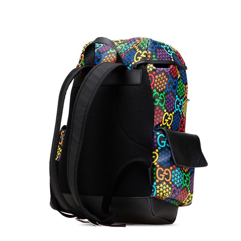 Gucci Psychedelic Pvc Backpack Leather