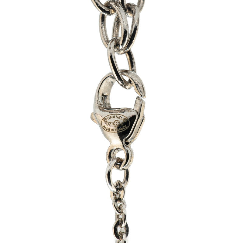 Chanel Metal Coco Mark Ball Necklace