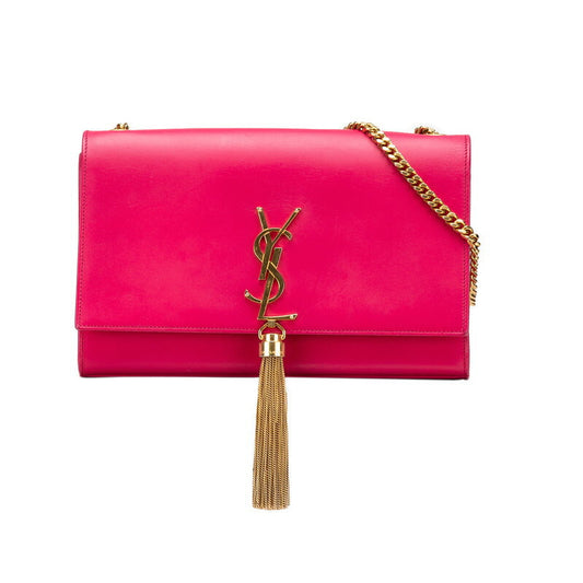 YSL Saint Laurent Kate Shoulder Bag Leather Monogram